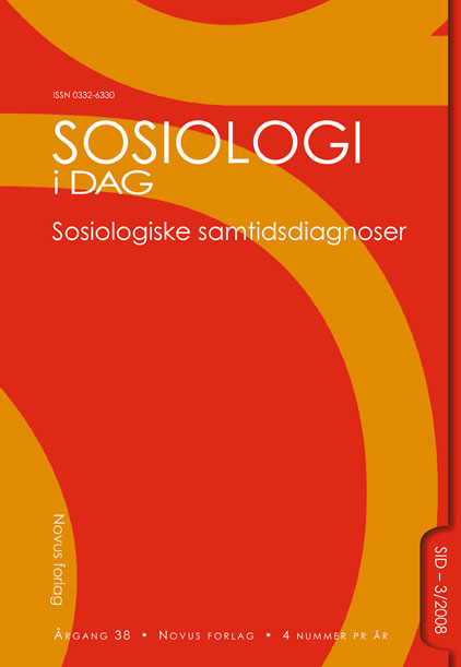 					Se Vol 38 Nr. 3 (2008): Sosiologiske samtidsdiagnoser
				